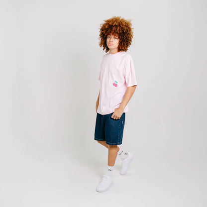 CRATE // Rice Rice Baby Beach Tee PINK