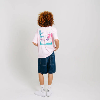 CRATE // Rice Rice Baby Beach Tee PINK