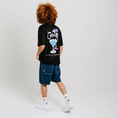 CRATE // Rice Rice Baby Martini Tee BLACK