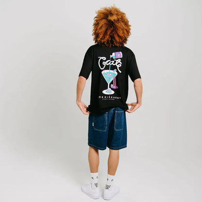 CRATE // Rice Rice Baby Martini Tee BLACK