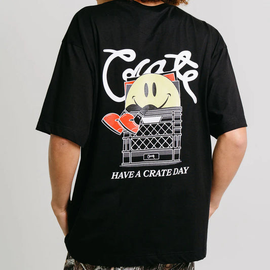 CRATE // Have A Crate Day Box Fit Tee BLACK