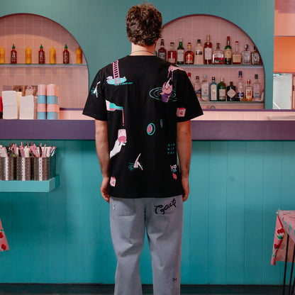 CRATE // Rice Rice Baby Motif Tee PARTY