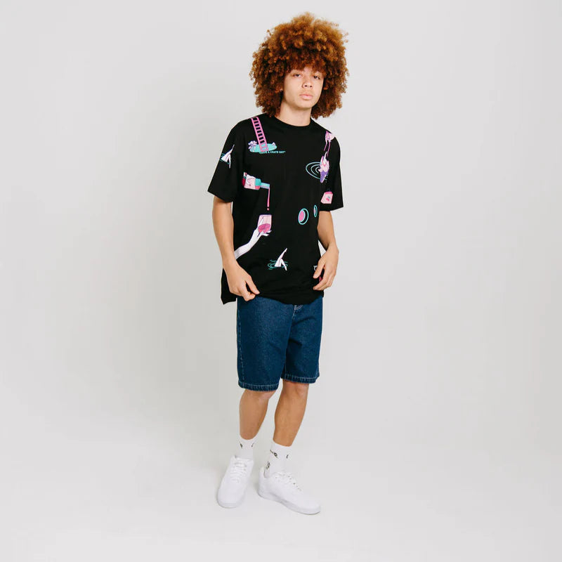 CRATE // Rice Rice Baby Motif Tee PARTY