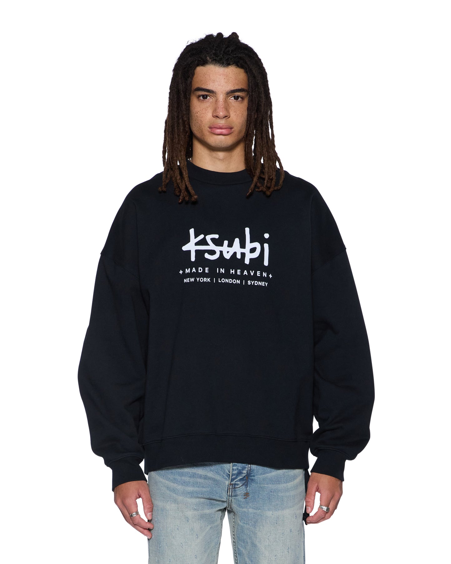 KSUBI // Plated Ekcess Crew JET BLACK