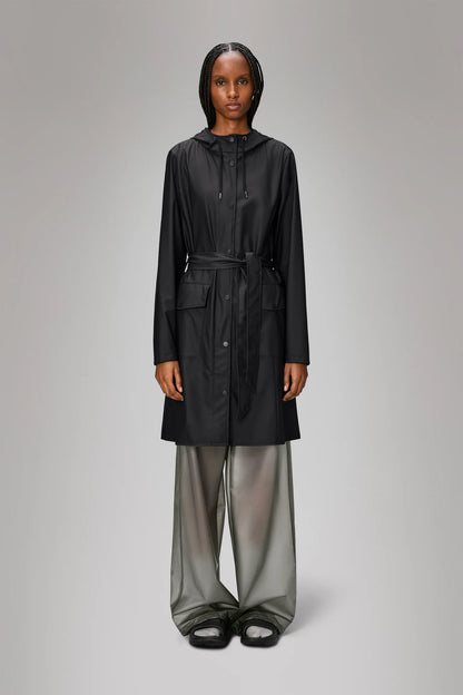 RAINS // Curve Jacket BLACK