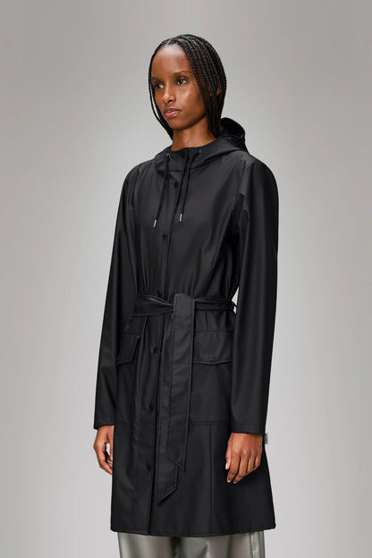 RAINS // Curve Jacket BLACK