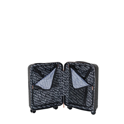 SABEN // Suitcase Medium BLACK/ROSEGOLD