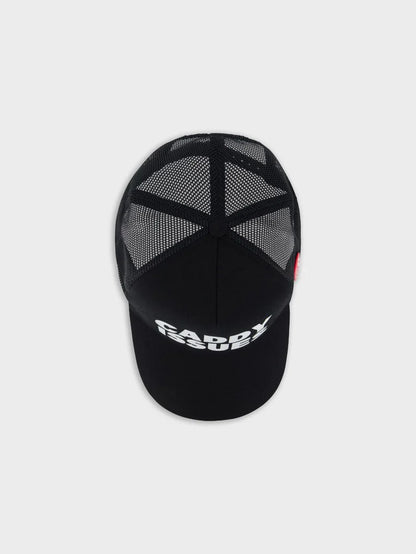 BILLY BONES // Caddy Issues Mesh Trucker BLACK