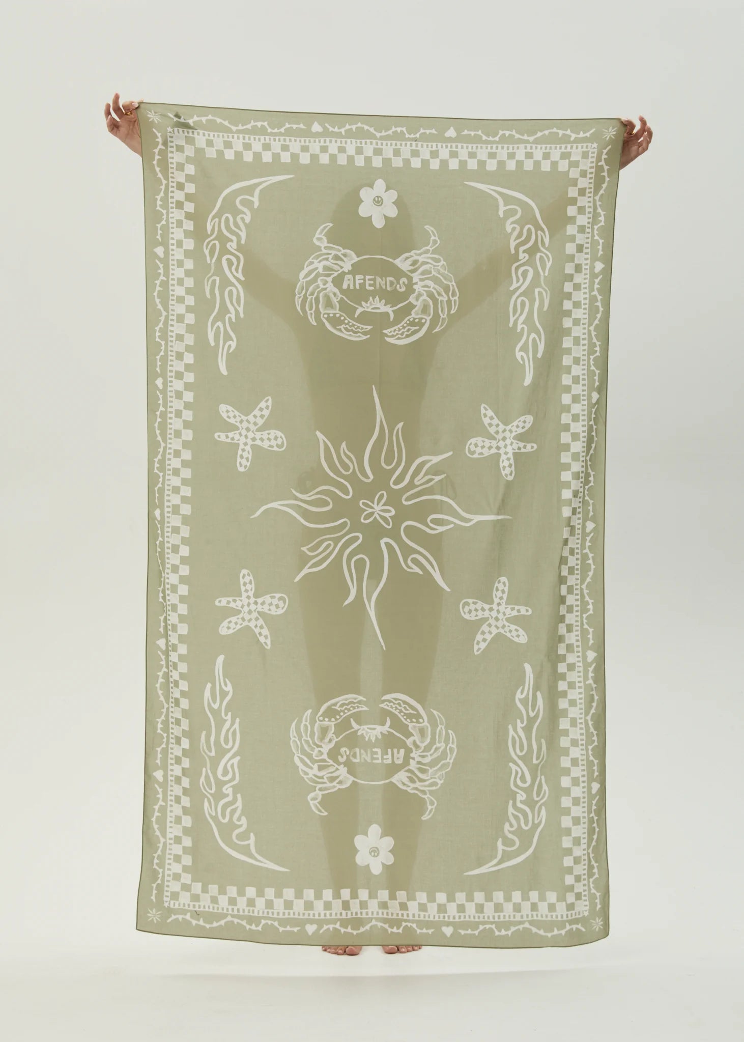 AFENDS // Calda Sarong OLIVE