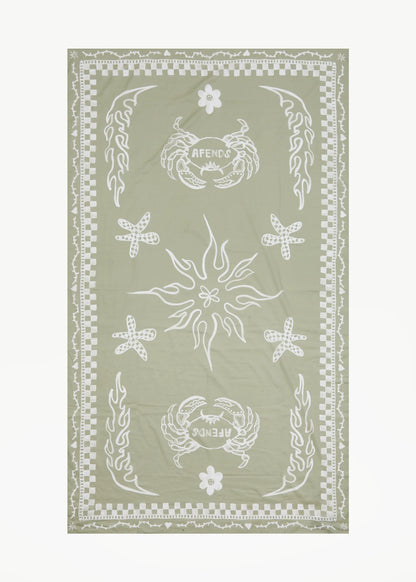 AFENDS // Calda Sarong OLIVE