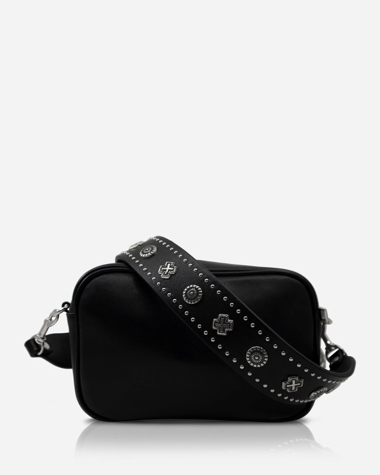 SOL SANA // Camera Bag BLACK SILVER