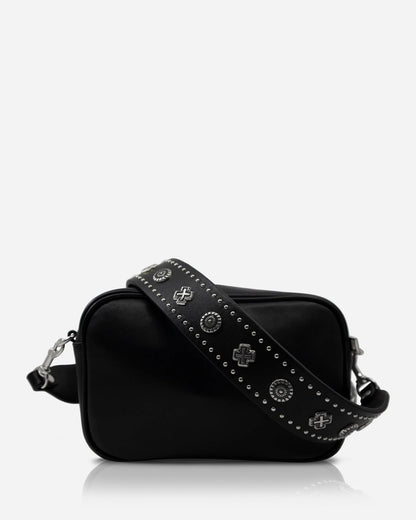SOL SANA // Camera Bag BLACK SILVER