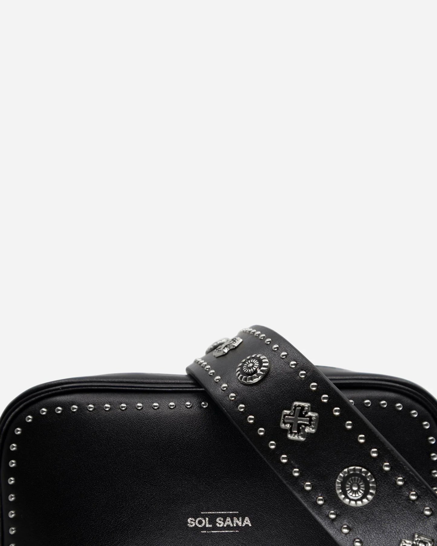 SOL SANA // Camera Bag BLACK SILVER