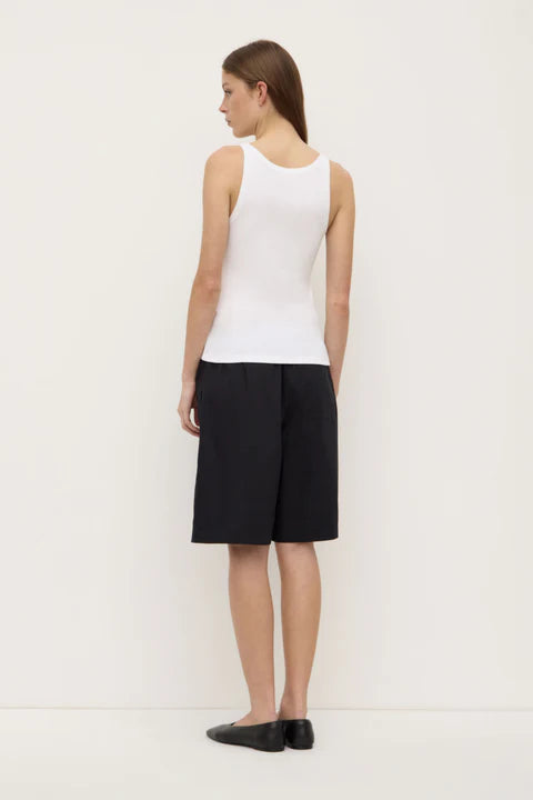 ASSEMBLY LABEL // Charlie Rib Tank WHITE
