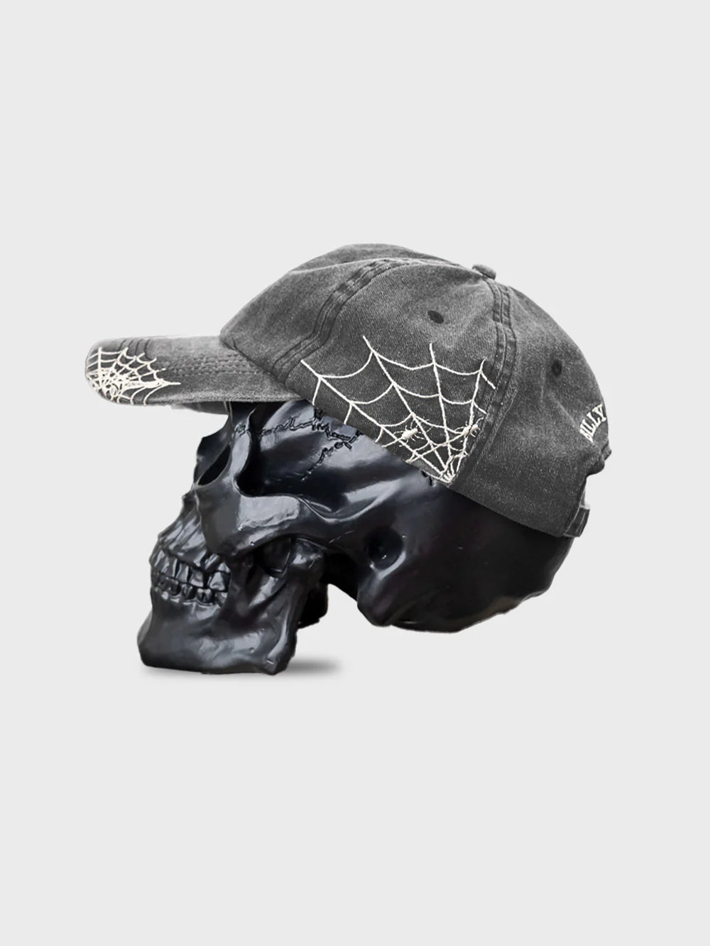 BILLY BONES // Charlottes Cap WASHED BLACK