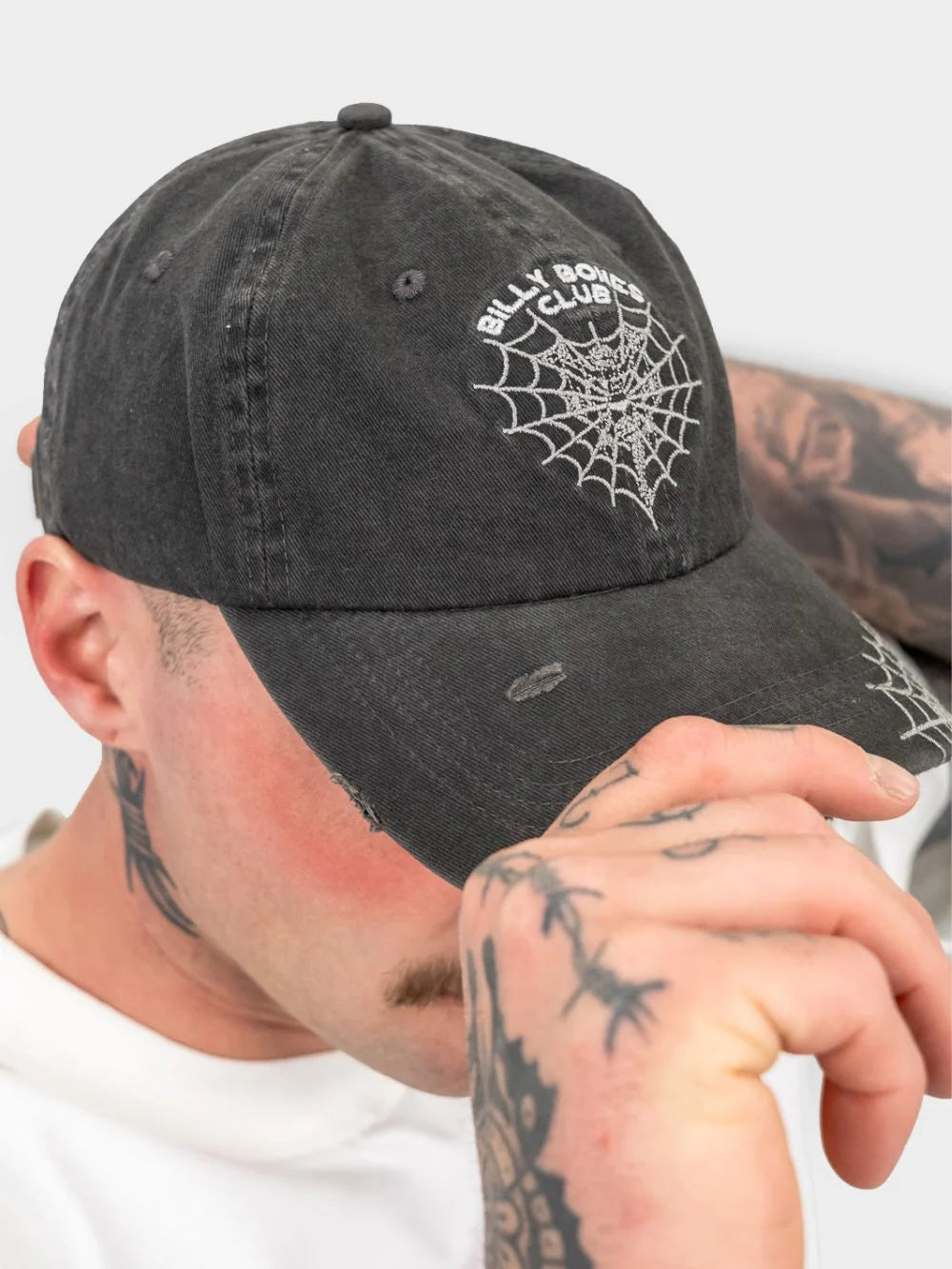 BILLY BONES // Charlottes Cap WASHED BLACK
