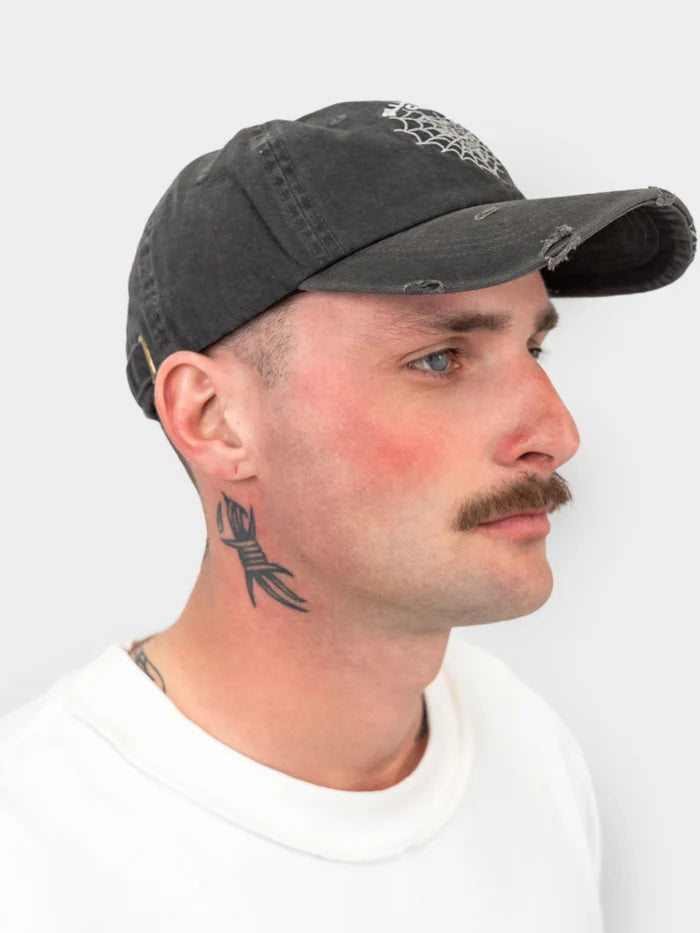 BILLY BONES // Charlottes Cap WASHED BLACK