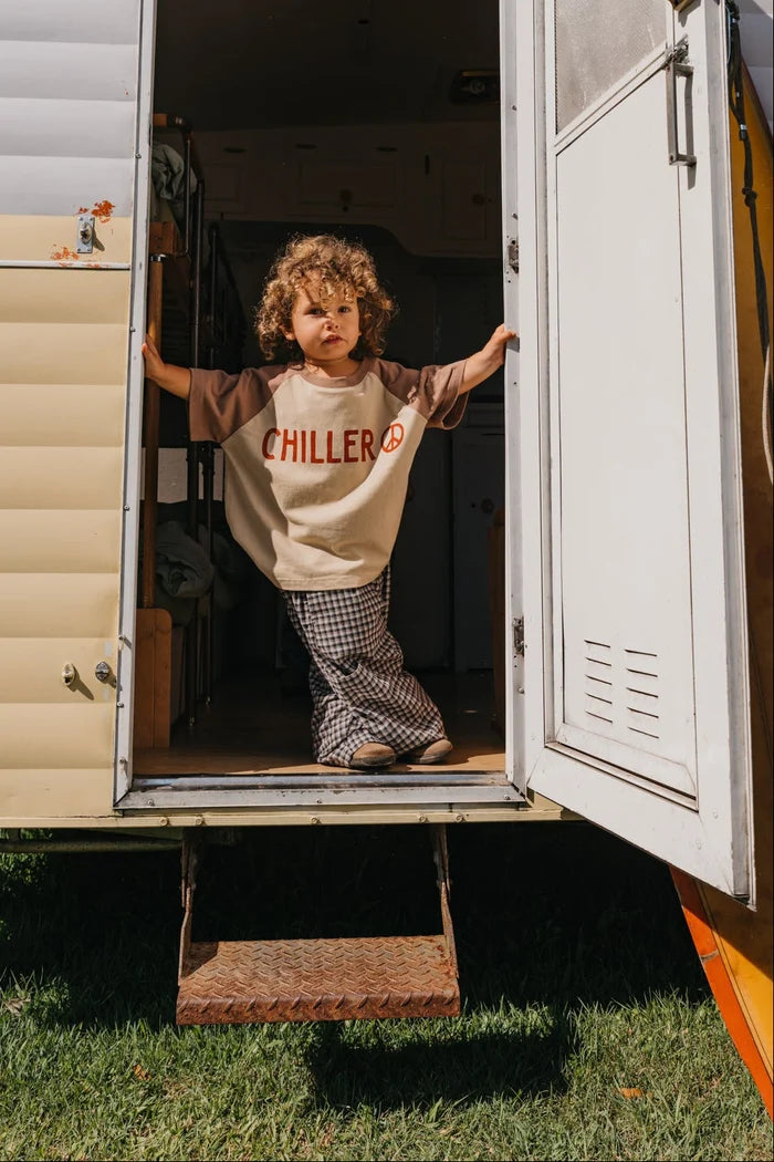 Chiller Kids Tee LIGHT BROWN