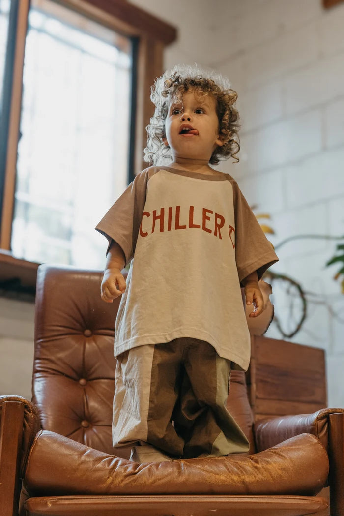 Chiller Kids Tee LIGHT BROWN