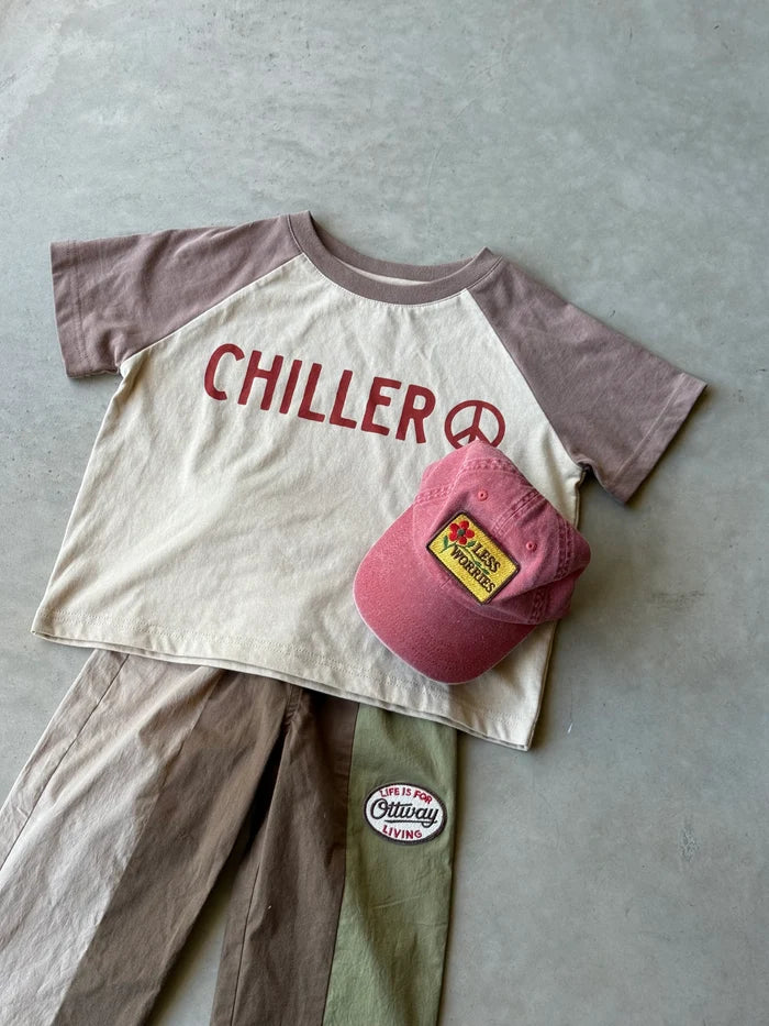 Chiller Kids Tee LIGHT BROWN