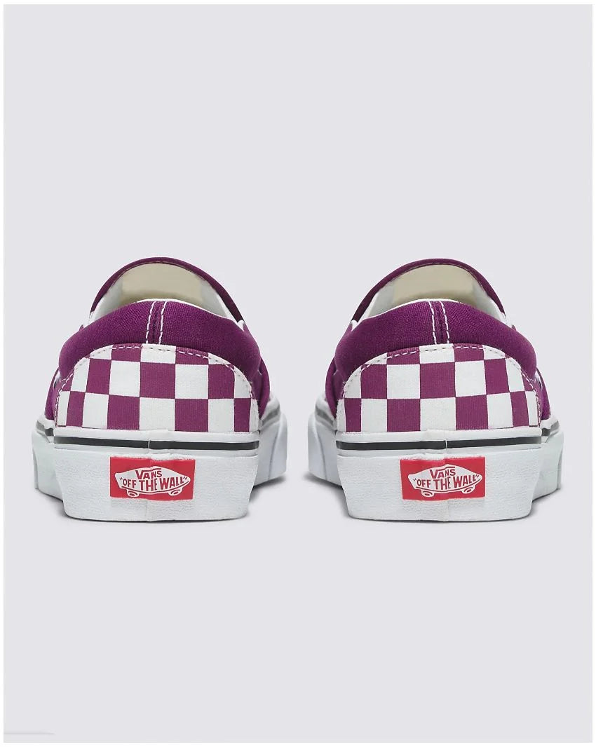 VANS // Classic Slip-On Checkered DARK PURPLE