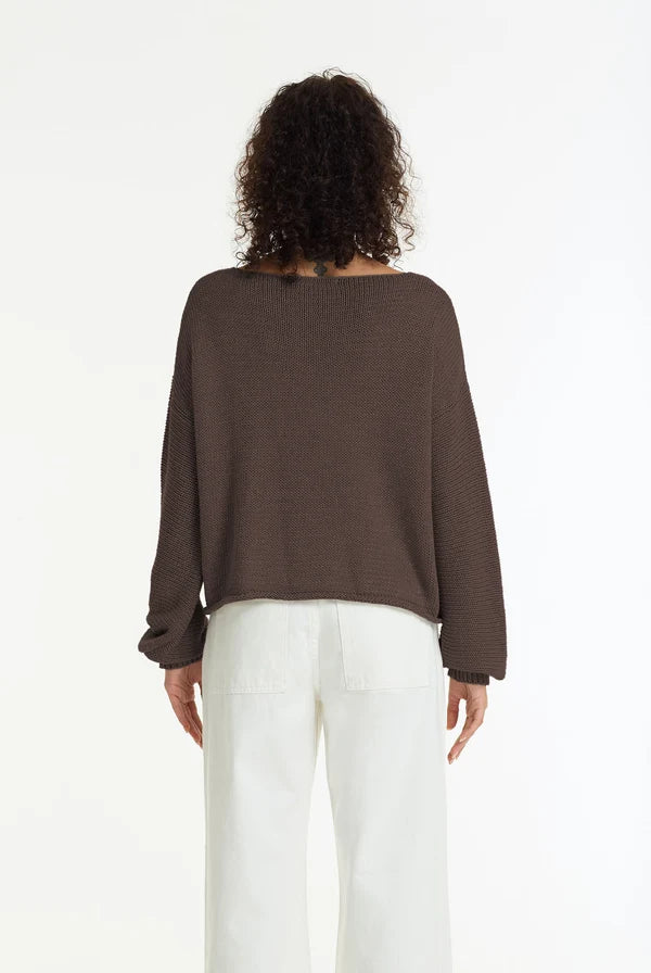 Close Sweater CHOCOLATE