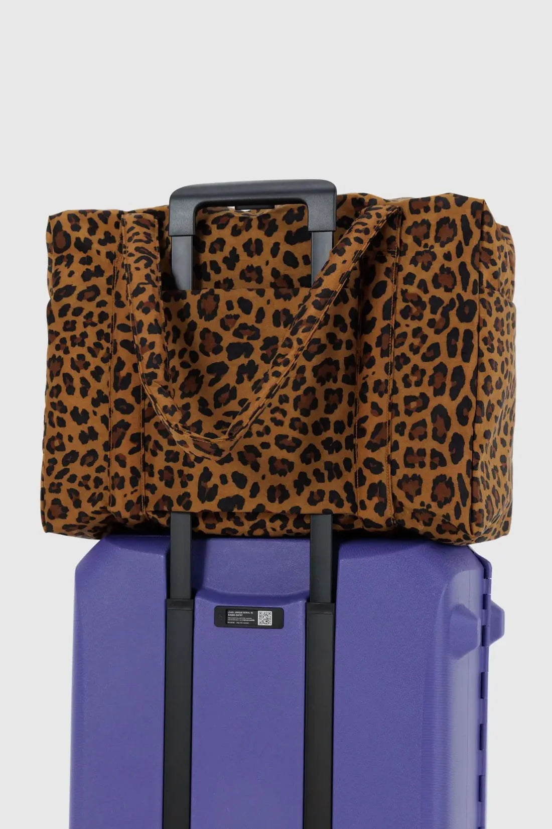 BAGGU // SMALL Cloud Carry-on LEOPARD