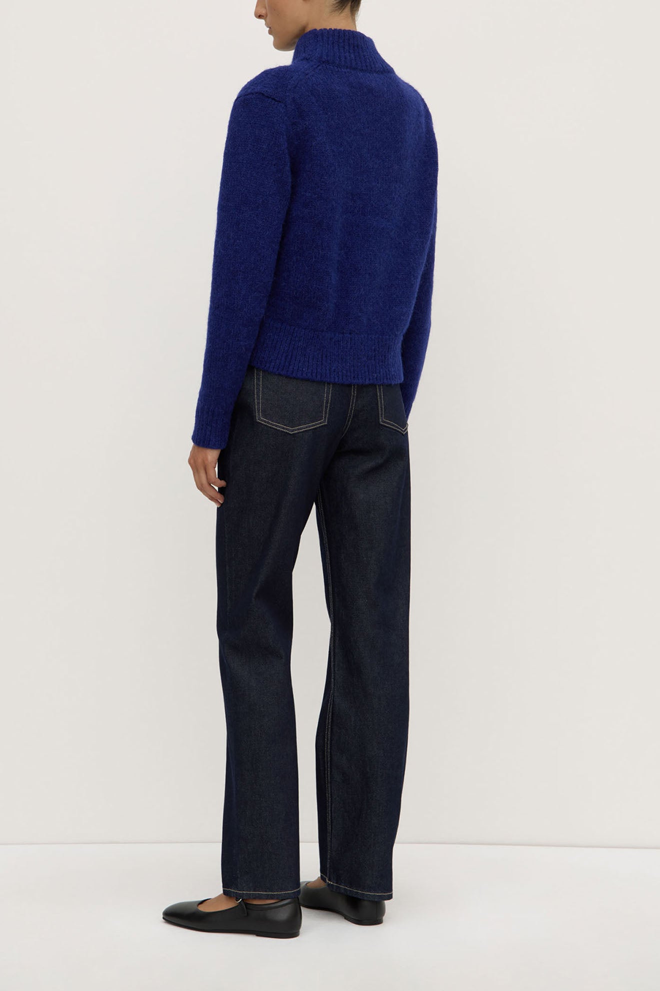 ASSEMBLY LABEL // Cosette Alpaca Wool Blend Knit INK