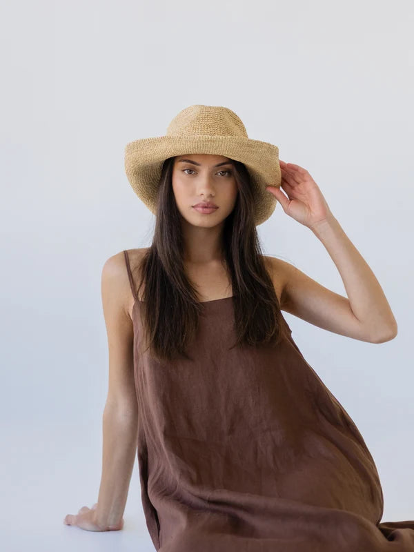 Cowboy Raffia Hat NATURAL