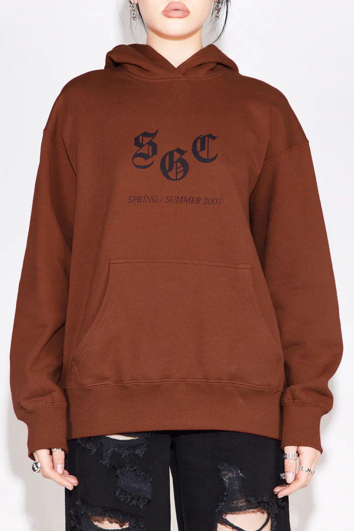 STOLEN GIRLFRIENDS CLUB UNISEX Initial Hood CRIMSON