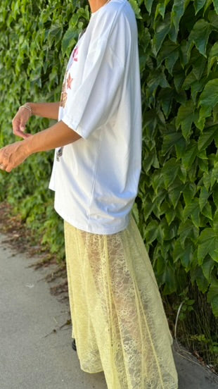 BABY LEMONADE // Isabel Lace Skirt LEMON