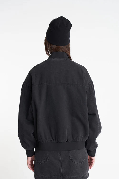 HUFFER // Denim Gemini Bomber BLACK WASH