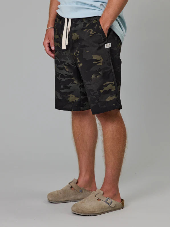 JAF // Dinghy Shorts BLACK CAMO