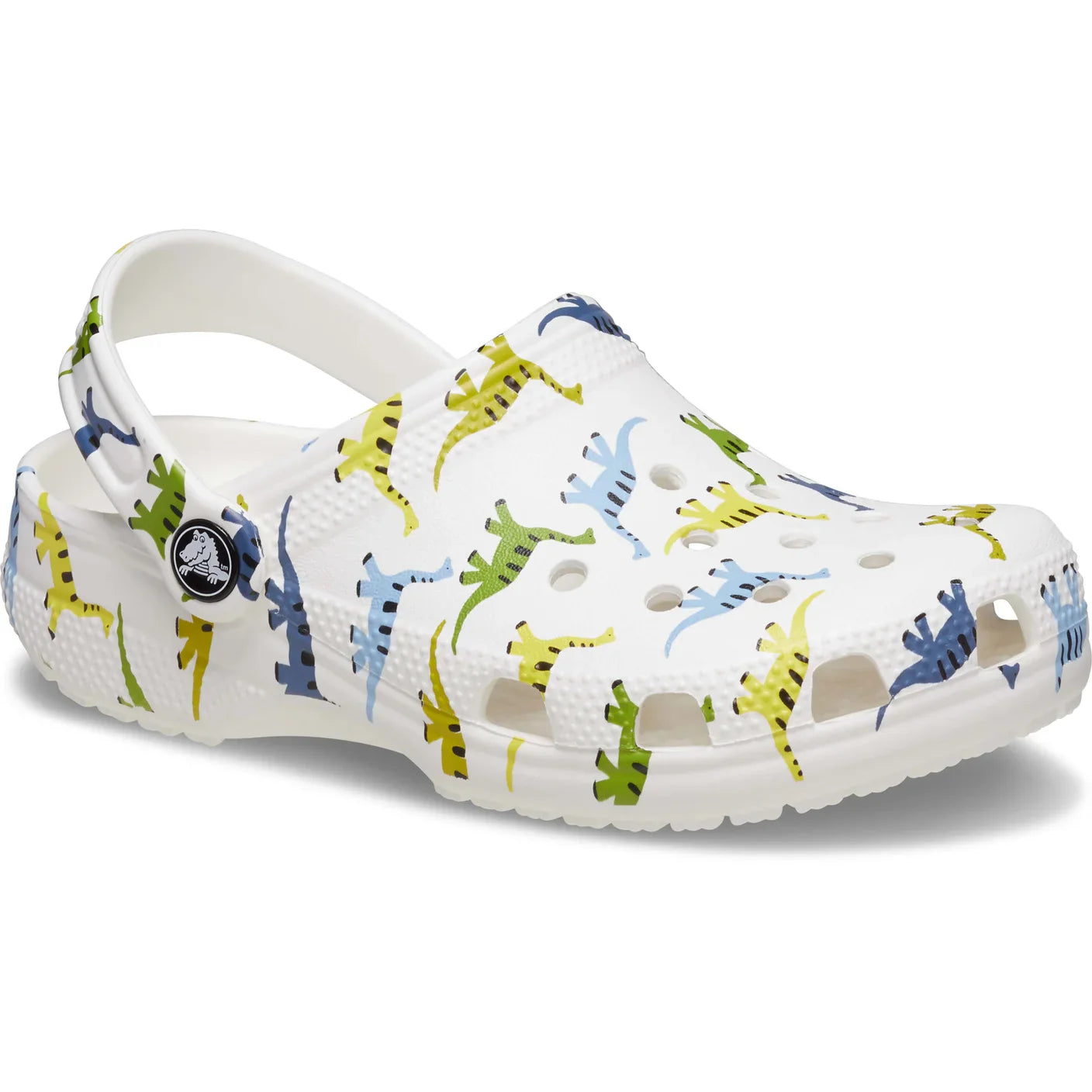 CROCS // KIDS Classic Clog DINOSAUR PRINT
