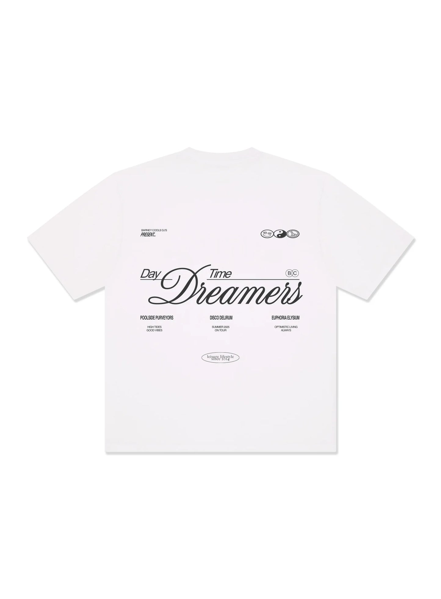 BARNEY COOLS // DTD Tee WHITE