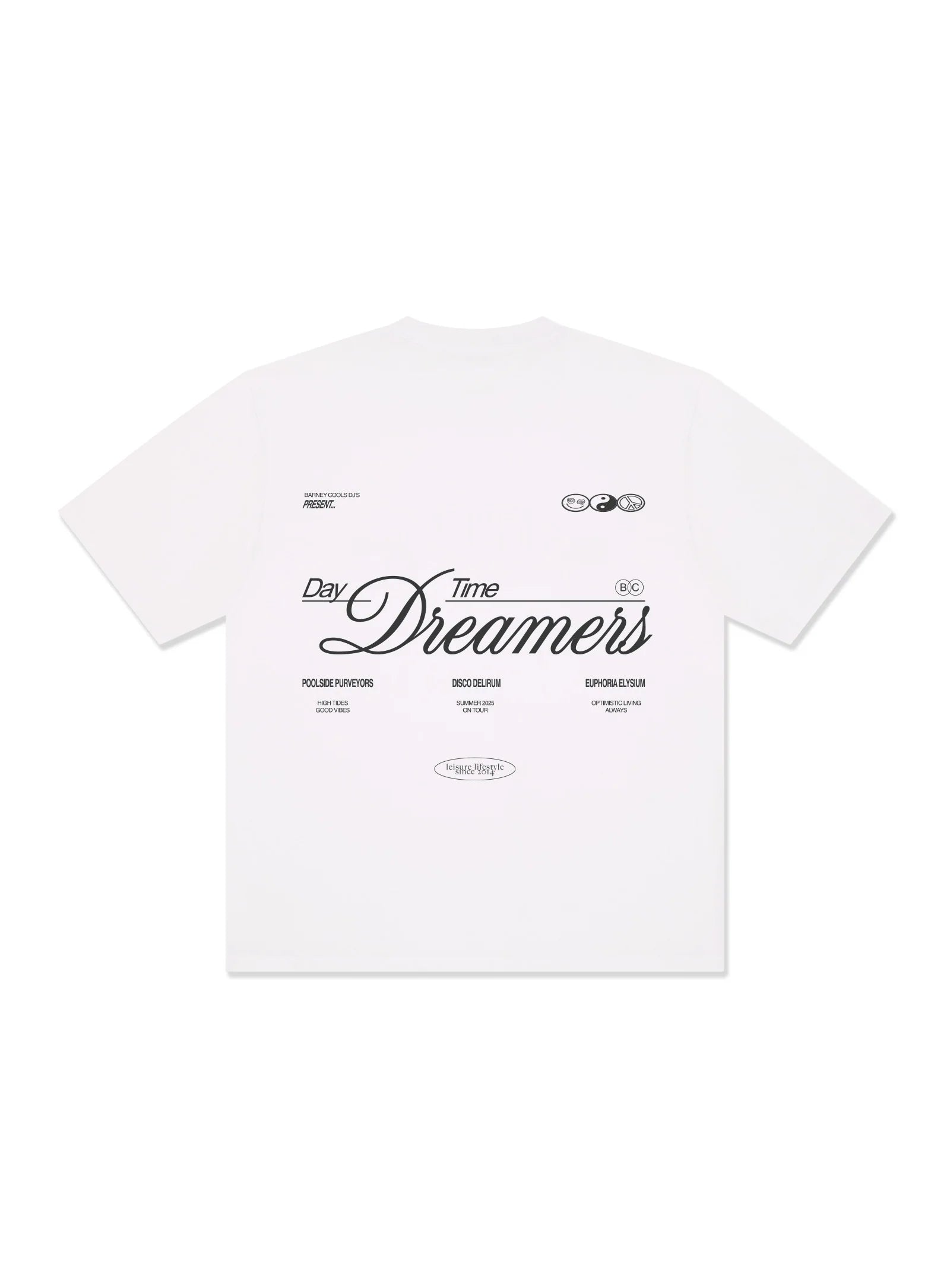 BARNEY COOLS // DTD Tee WHITE