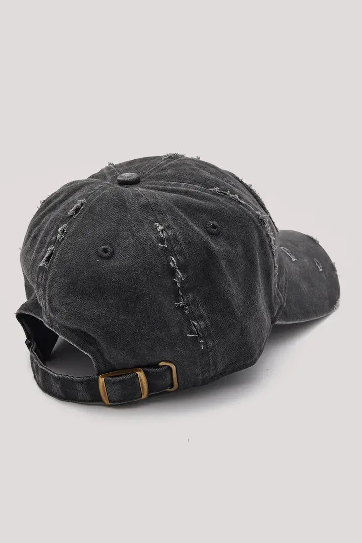 Destroyed Dad Cap BLACK