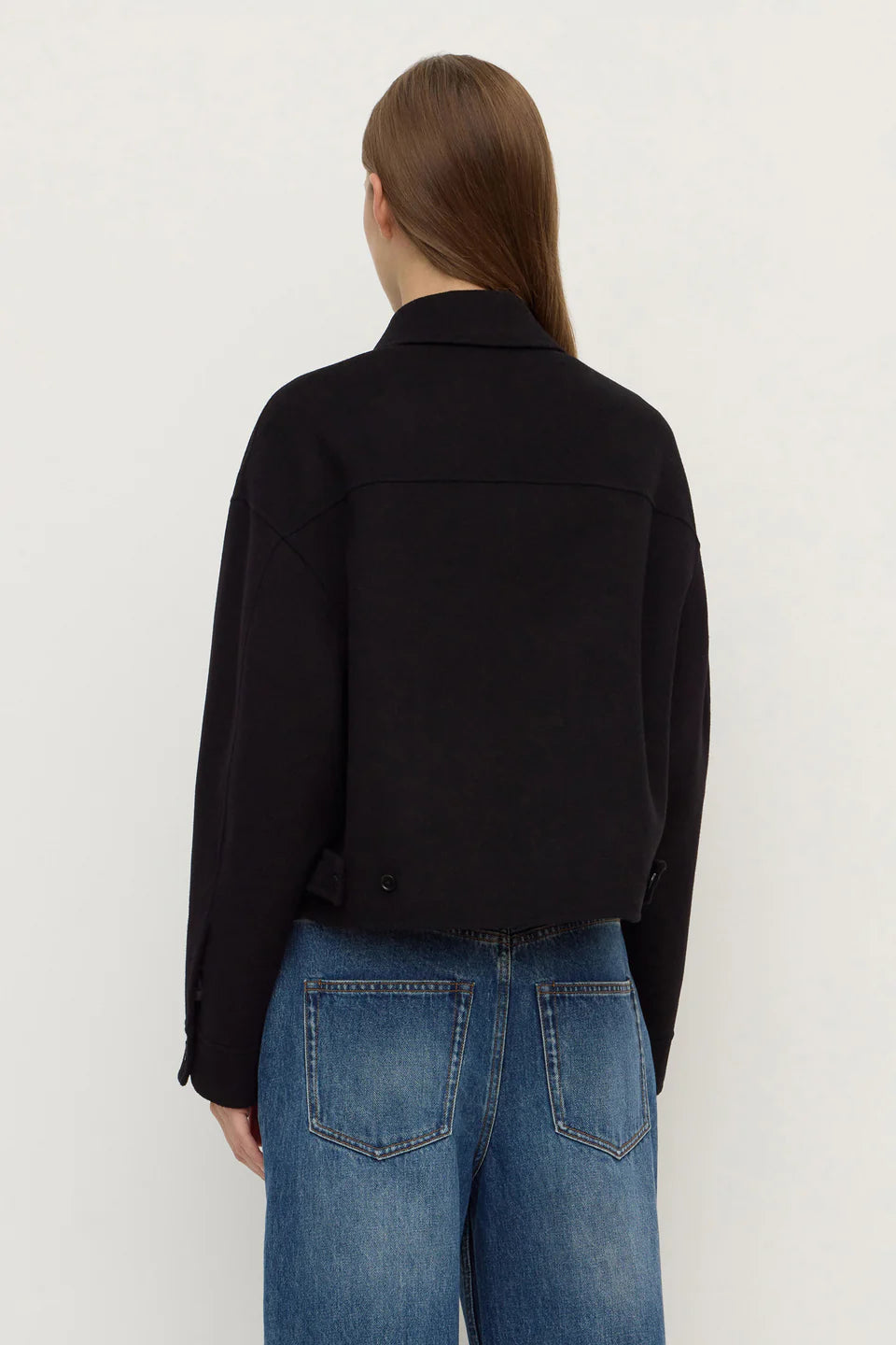 ASSEMBLY LABEL // Dallas Wool Jacket BLACK