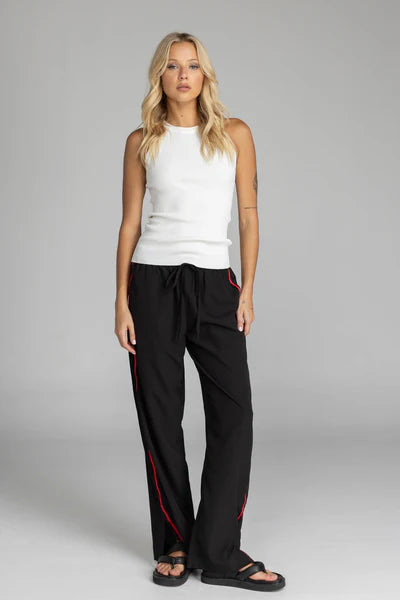 BLAK // Diego Pant BLACK/RED TAPE
