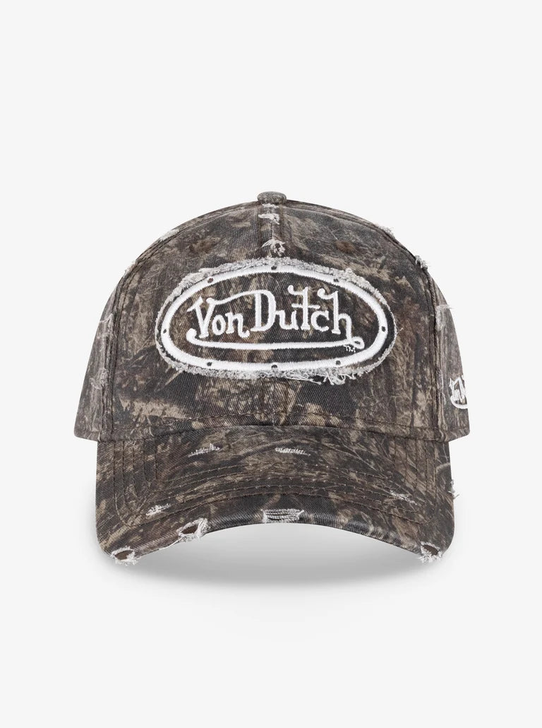 Destroyed Dad Cap NATURE CAMO