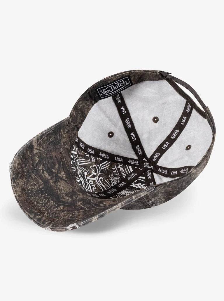 Destroyed Dad Cap NATURE CAMO