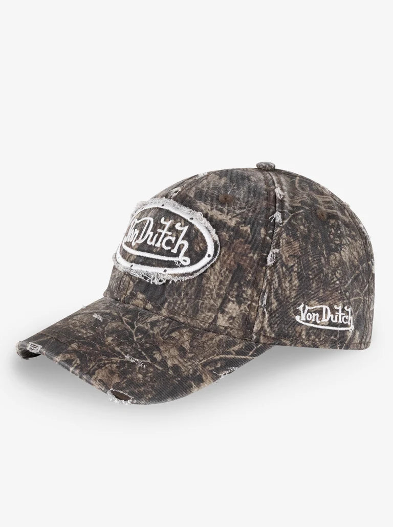 Destroyed Dad Cap NATURE CAMO