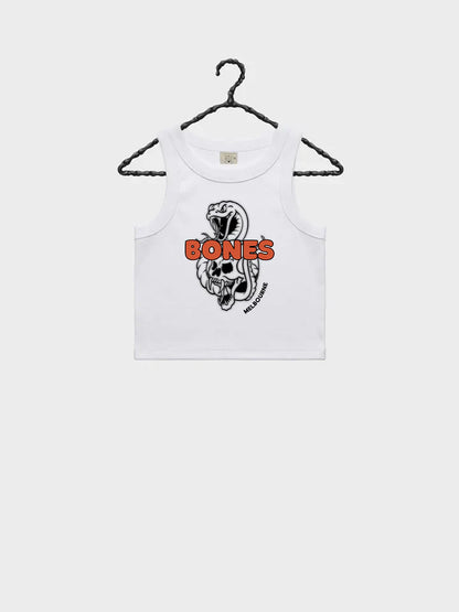 BILLY BONES // Dive Bar Crop WHITE