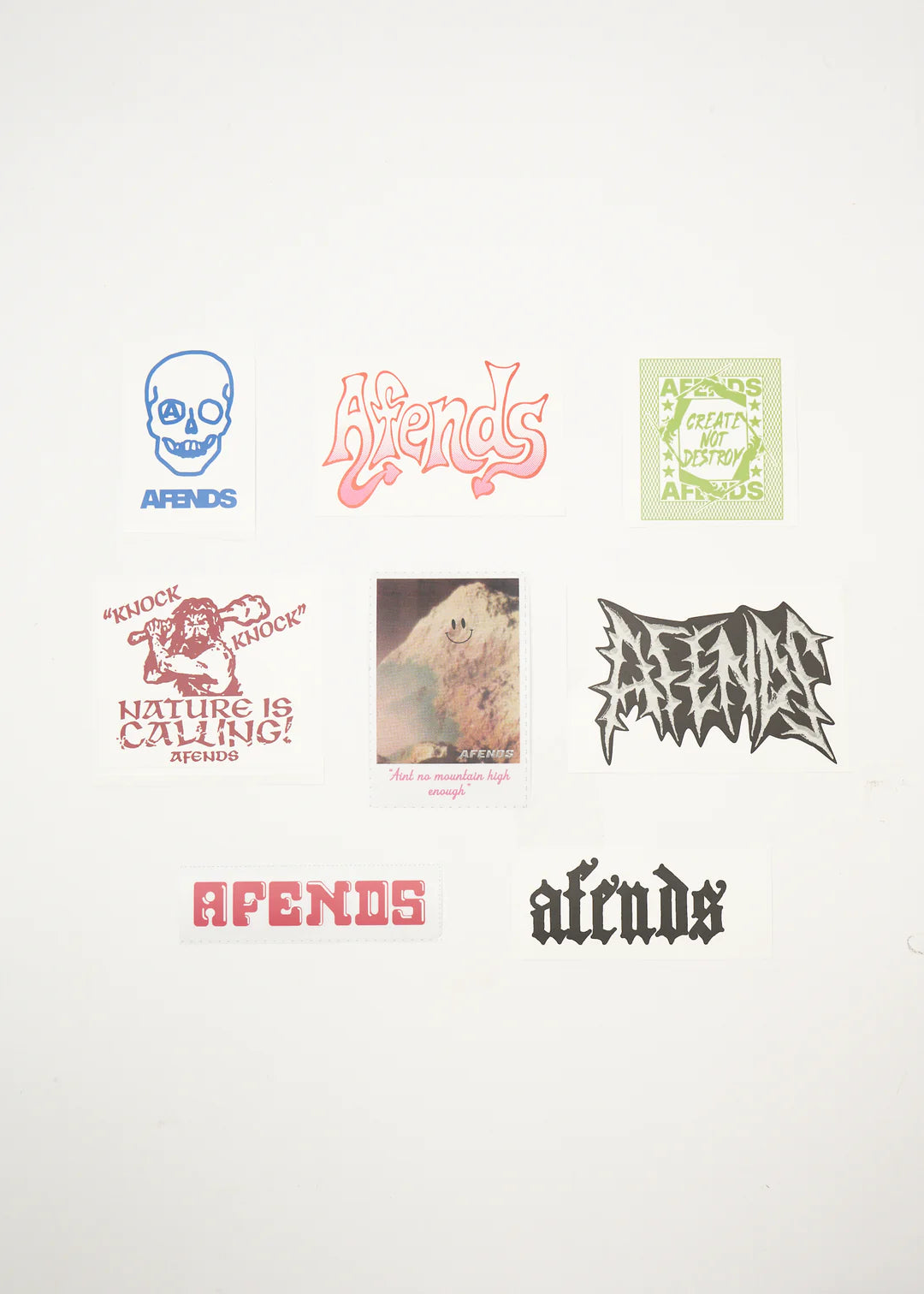 AFENDS // Drop Zone Sticker Pack