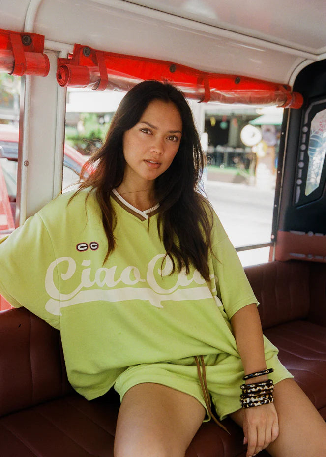 CIAO CIAO // Enzo Sport Jersey LIME GREEN