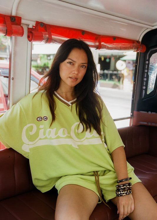 CIAO CIAO // Enzo Sport Jersey LIME GREEN