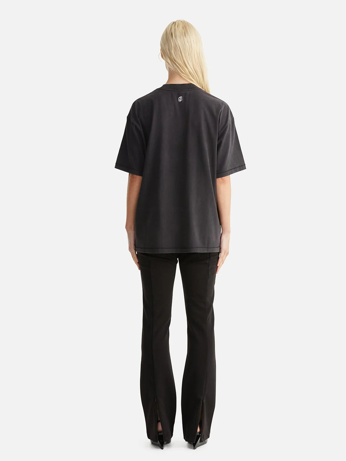 ENA PELLY // Chloe OS Core Logo Tee VINTAGE BLACK