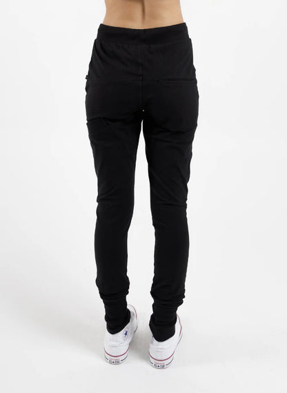 FEDERATION // Escape Trackies Silver Zips BLACK