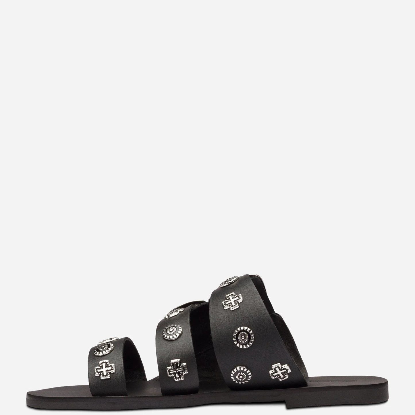 SOL SANA // Eastwood Slide BLACK SILVER