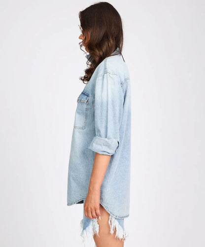 ONE TEASPOON // Essential Denim Shirt SANTA CRUISE